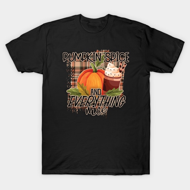 Pumpkin Spice T-Shirt by SpottydoggCreatives